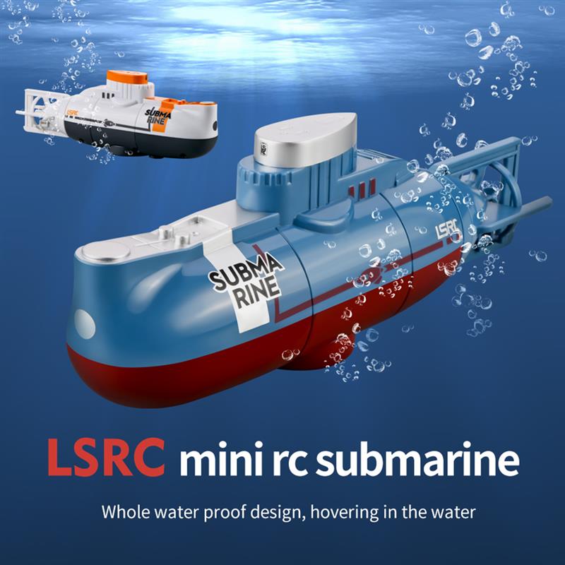 6 Kanalen Mini Rc Submarine Afstandsbediening Boot Waterdicht Duiken Speelgoed Simulatie Model Cadeau Voor Kinderen Jongens Meisjes Jaar