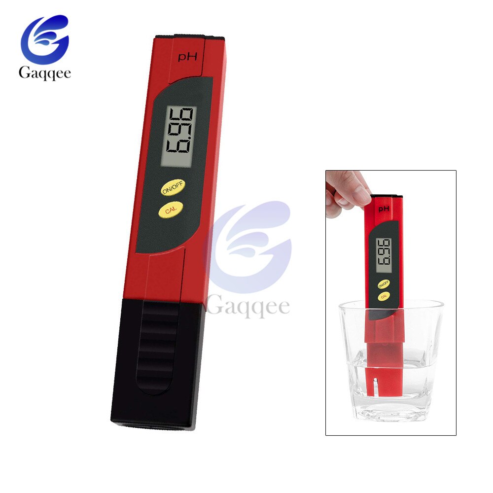 Tds ec meter temperatur tester pen 3 in1 funktion ledningsevne vand måleværktøj tds & ec tester 0-9990 ppm 15%: 2 nøgler røde