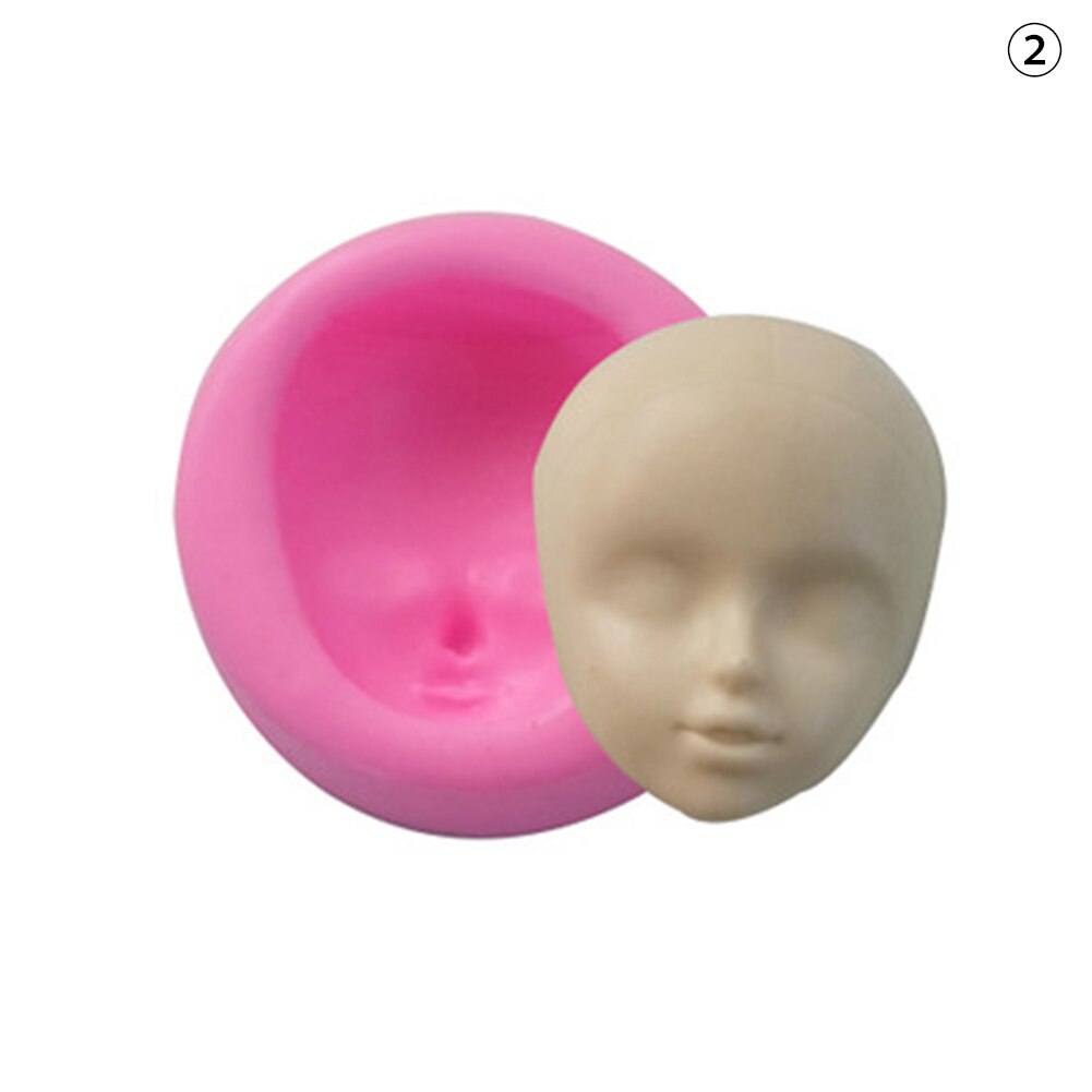 Silicone Baby Gezicht Mal Voor Fondant Chocolade Zeep Handgemaakte Zeep: 02