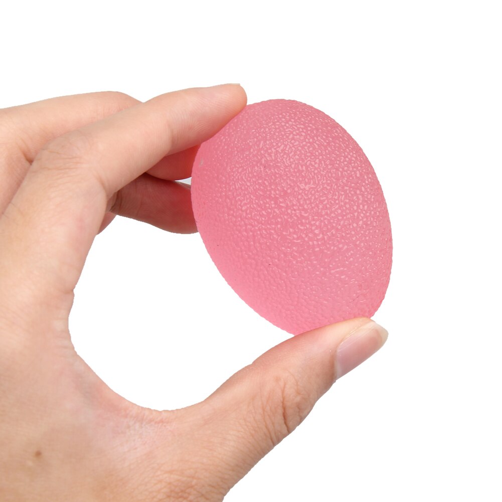 3PCS Grip Strengthening Therapy Stress Balls,Resistance Squeeze Eggs,Home Exercise Kits Hand Exercise Balls,Power Ball 3 Colors