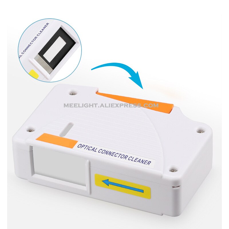 Optical Fiber Connector Cleaner Fiber Conector 550 Times Cassette Cleaner Cleaning Box Replace core