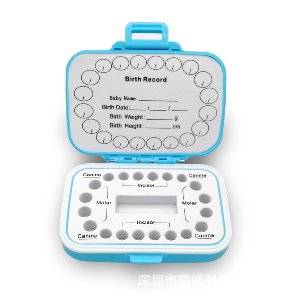 Baby Teeth Keepsake Box Baby Tooth Box Organizer Milk Teeth Storage Umbilical Lanugo Save Collect Baby Souvenirs