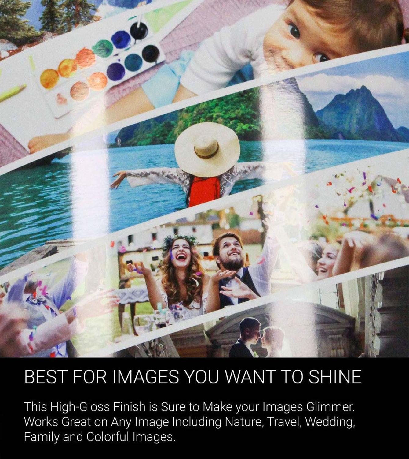 A4 100 sheets Photo Paper Glossy Printer Photographic Paper High-gloss paper for Inkjet Printer Office 20 sheets /100 sheets