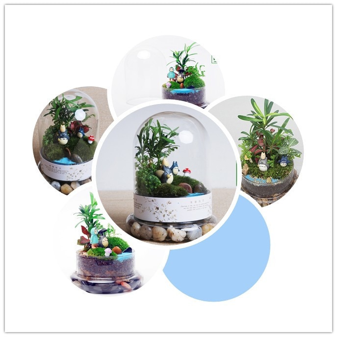 1 Juego de jarrón de cristal colgante para plantas carnosas terrario decoración del hogar botella hidropónica JY 1201