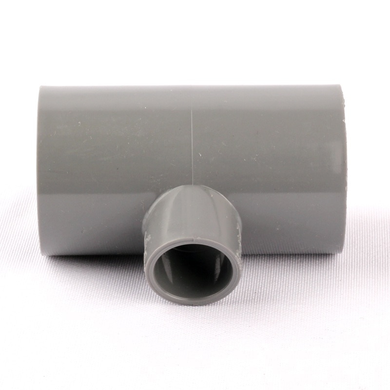 40mm To 20mm Water Supply Pipe PVC Reducing Tee Advanced Garden Plant Irrigation Water Pipe Fittings