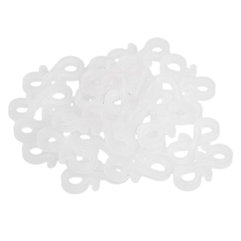 QuickScrew Lot De 5 X 100 Crochets De Gouttière Cachés Avec Vis Auto-foreuse – Compatible Gouttières K 12,7 Cm