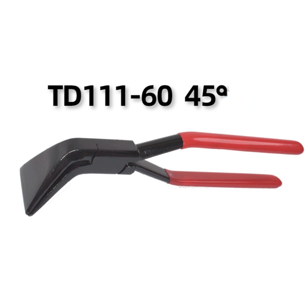 Hand Seamers Sheet Metal Tools Straight Jaw 45° 90° Metal Bending Pliers for Bending and Flattening Sheet Metal: black