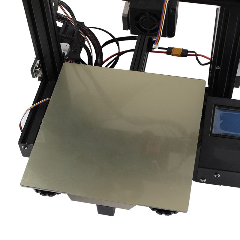 3D Drucker Zubehör PEI netic flexibel Beheizten Bett 235x235Mm für Ender 3 Profi/Ender 5