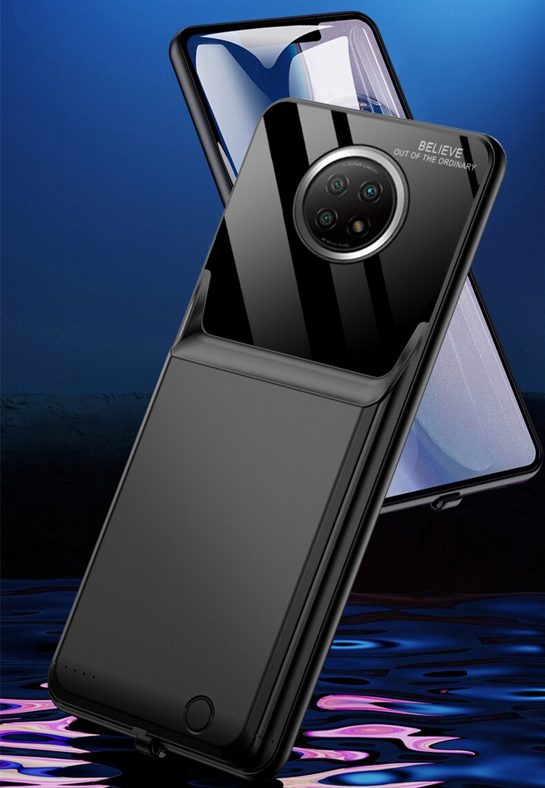 10000 mah Battery Case For Xiaomi Redmi Note 9 5G Note 9 Pro 5G Phone Cover Smart Power Bank Note 9 5G Charger Case