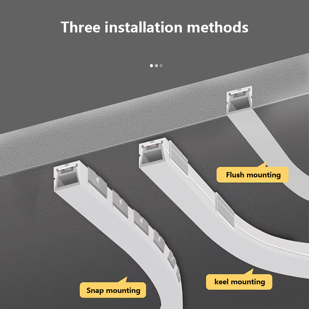 LED flexibel Neon- Seil Rohr Silikon Diffusor Kanal Einbau draussen Wasserdicht IP67 Band linear Streifen Licht WS2811 WS2812B