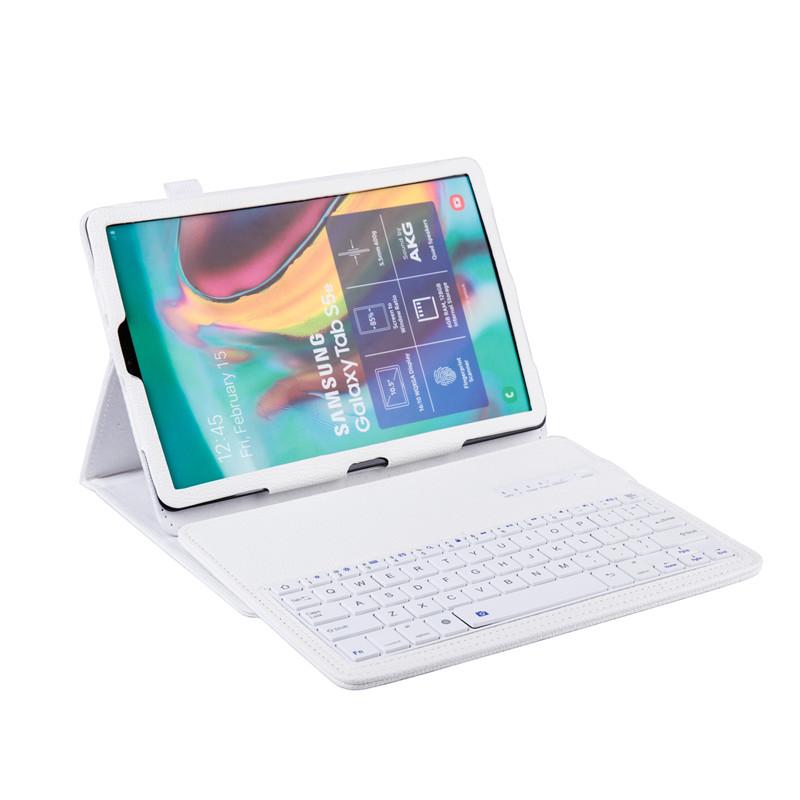 Leather Keyboard Case Cover for Samsung Galaxy Tab S5e 10.5 T720 T725 SM-T720 Removable Bluetooth Keyboard Tablet Case Funda