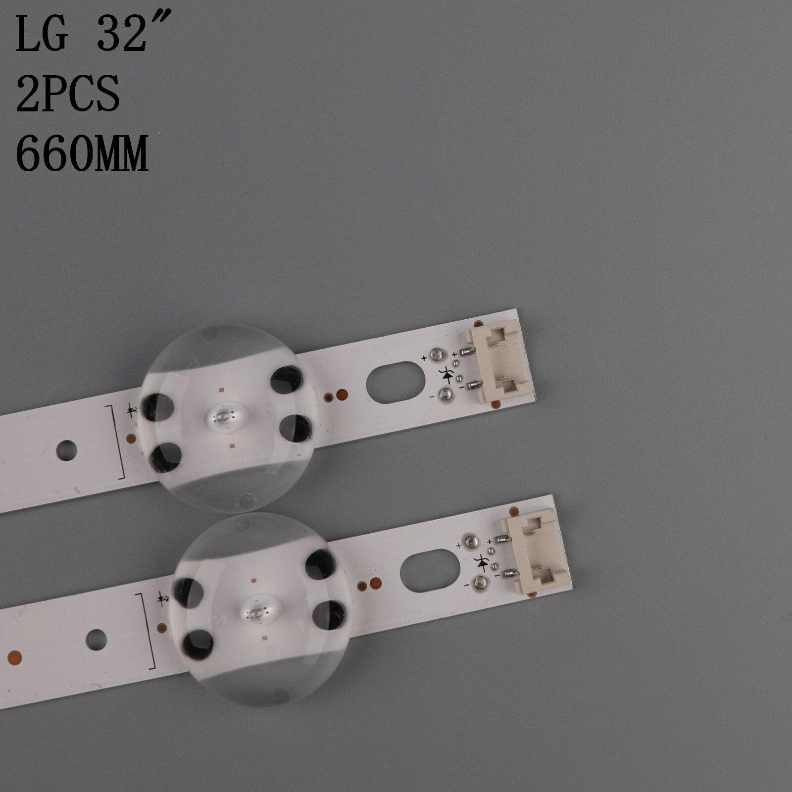 Led Strip 8Leds Voor Lg 32 "Tv 6916L-2855B 32 V17 8LED 2855A Rev0.0 32LJ510U-ZA 32LJ510V HC320DXN-ABSL1-2143 LC320DXE (fk)(A2)