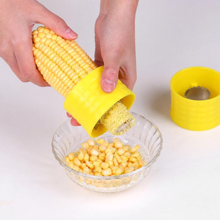 Corn Peeling Machine Home Corn Thresher Stainless Steel Peeling Machine Kitchen Practical Supplies Appliances Tool: Default Title