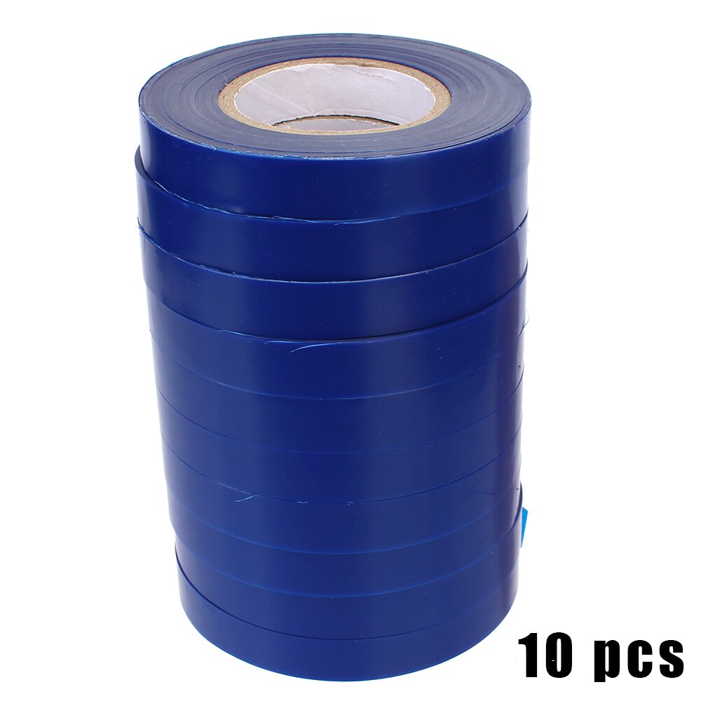 Cinta de jardinería Parafilm para árbol tijeras de podar Engraft atar vinculante vegetal Flor de PVC, máquina de la cinta de Tapetool 10 Uds: Azul