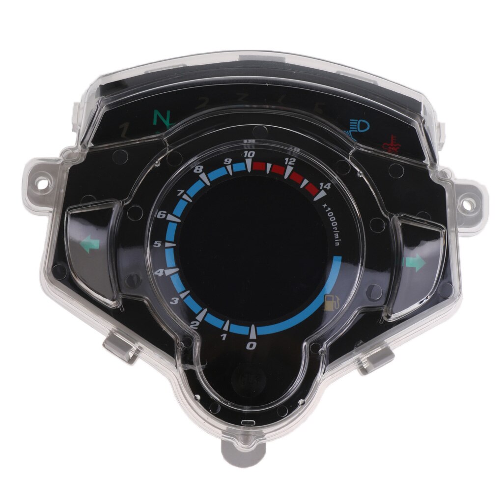 Replacement Multi-function Speedometer Instrument Universal For Motorcycle