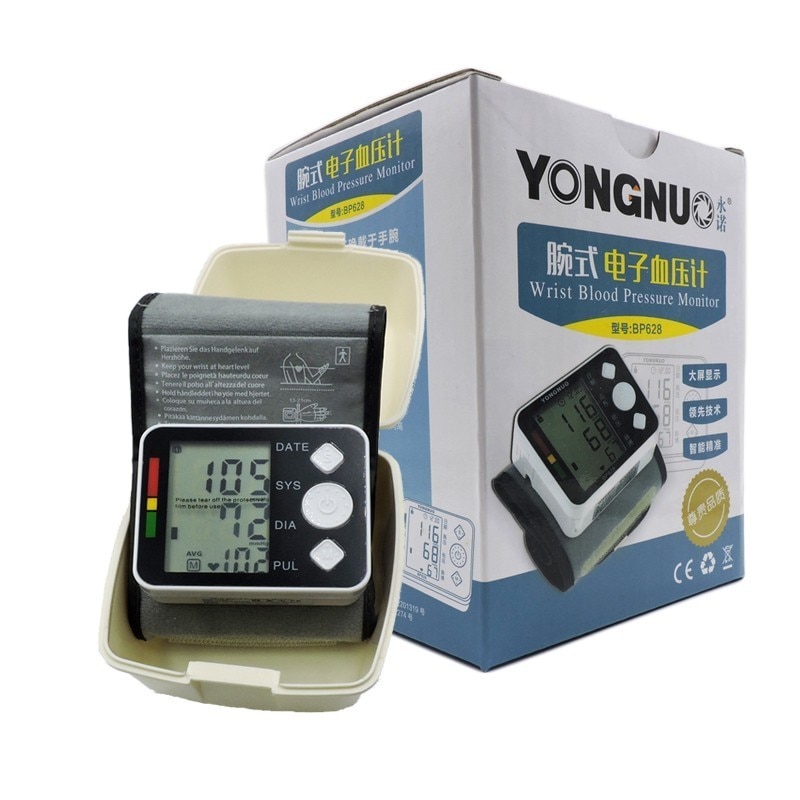 Automatische Digitale Bloeddrukmeter Pols Manchet brazo Bloeddrukmeter medidor Indicador de Meten brazalete Apparaat Huishoudelijke Monitor