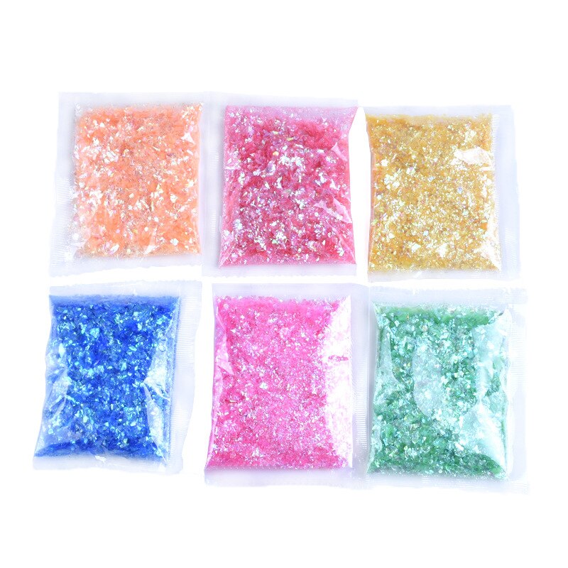 Shiny DIY Slime Additives Soft Slime Beads Glitter Slime Supplies Slime Materials Clay Charms Accessories Toys for Kids