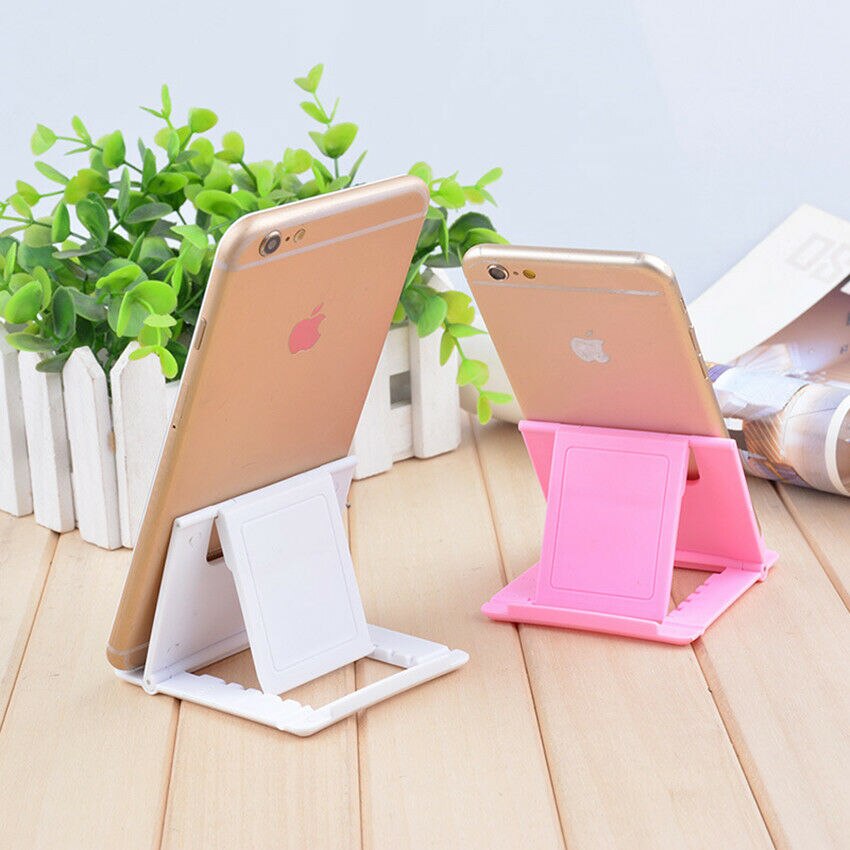 Universal Desktop Foldable Adjustable Angle Cell Phone Stand Holder for Tablet Mobile iPad Kindle iPhone Xiaomi Samsung