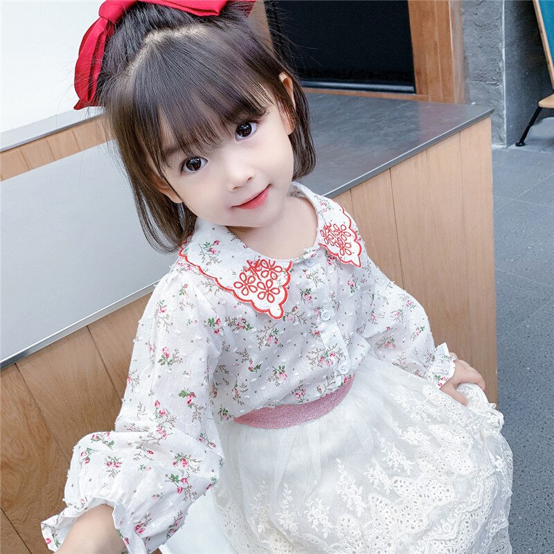 Neue Baby Mädchen Frühling Floral Blusen Mädchen L... – Vicedeal