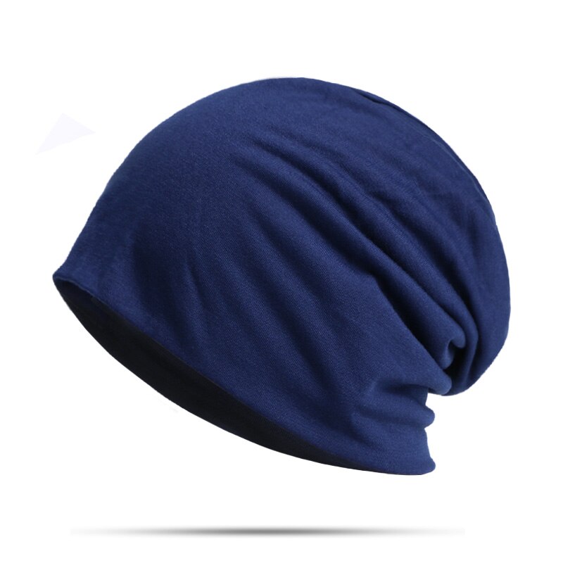 Gorros de protección de Color sólido para hombre, gorra fina a prueba de viento, suave, para deportes al aire libre, a la , para primavera y otoño: E