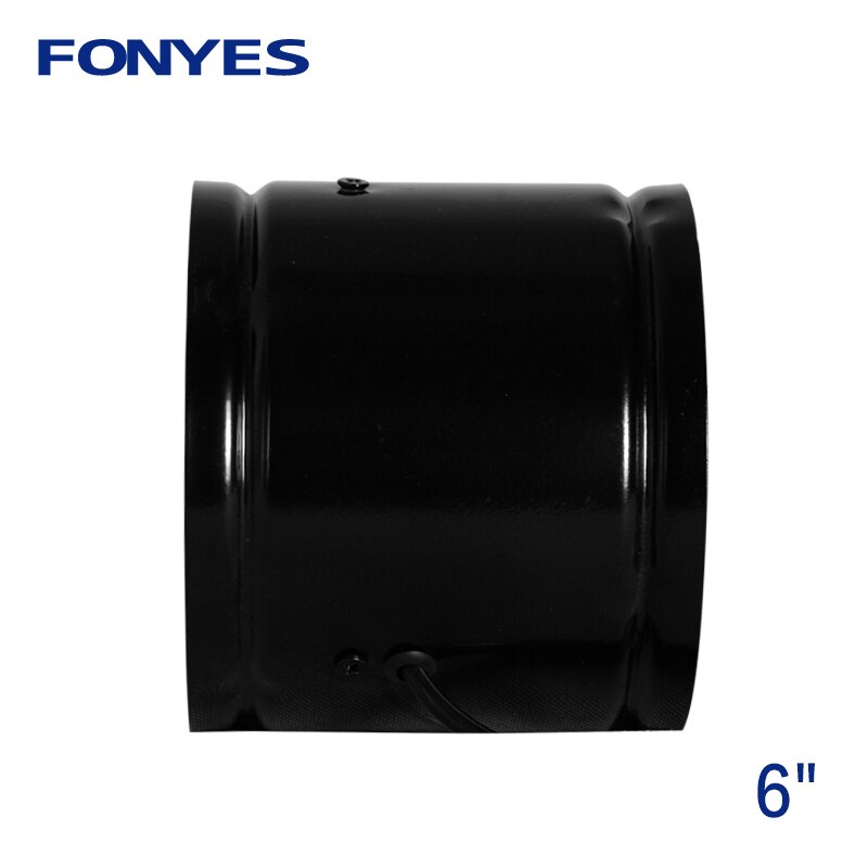 6 inch high speed exhaust fan ducted ventilation fan inline duct booster fan kitchen extractor metal ventilator 220V