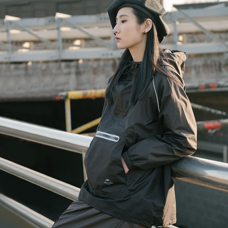 Naturehike Outdoor Waterproof Coat Portable Camping Raincoat Ultralight Poncho Windproof Breathable Rainwear For Hiking Travel