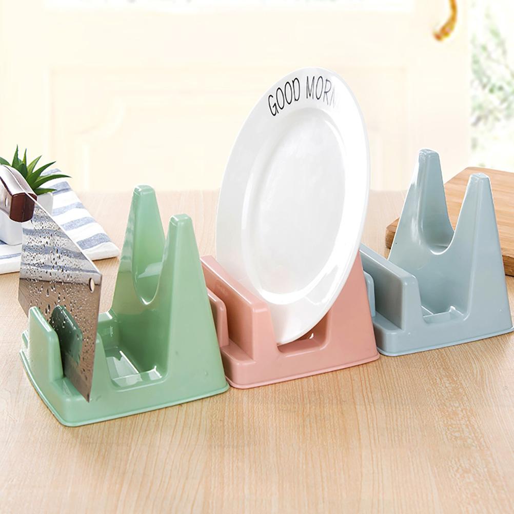 Kattilankannen teline 2 kpl muovinen kattilankannen pidike keittiön keittoastioiden järjestäjä säilytyshylly moderni tilaa säästävä