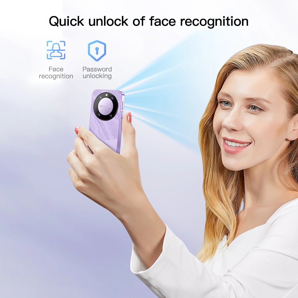 Soyes f8 pro max mini smartphone 3.0 polegadas 2000mah id facial duplo sim em espera jogar loja 3g telefone android 8.1 pequeno telefone