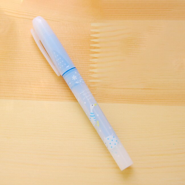 1 Uds. Rotuladores fluorescentes con aroma a fruta, rotuladores fluorescentes: Blue