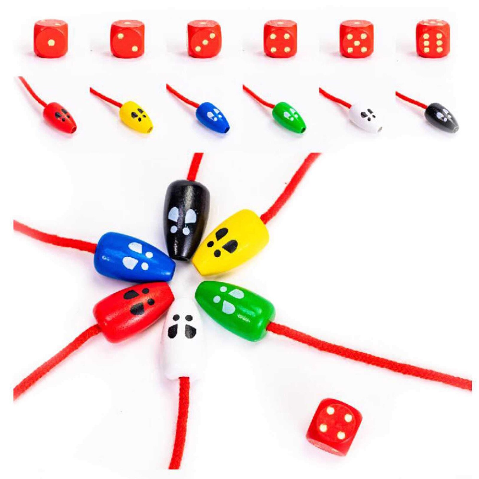 Wooden Mouse Catching Game Innovative Children Interactive Toy Exercise Children's Reaction Ability And Logic Ability