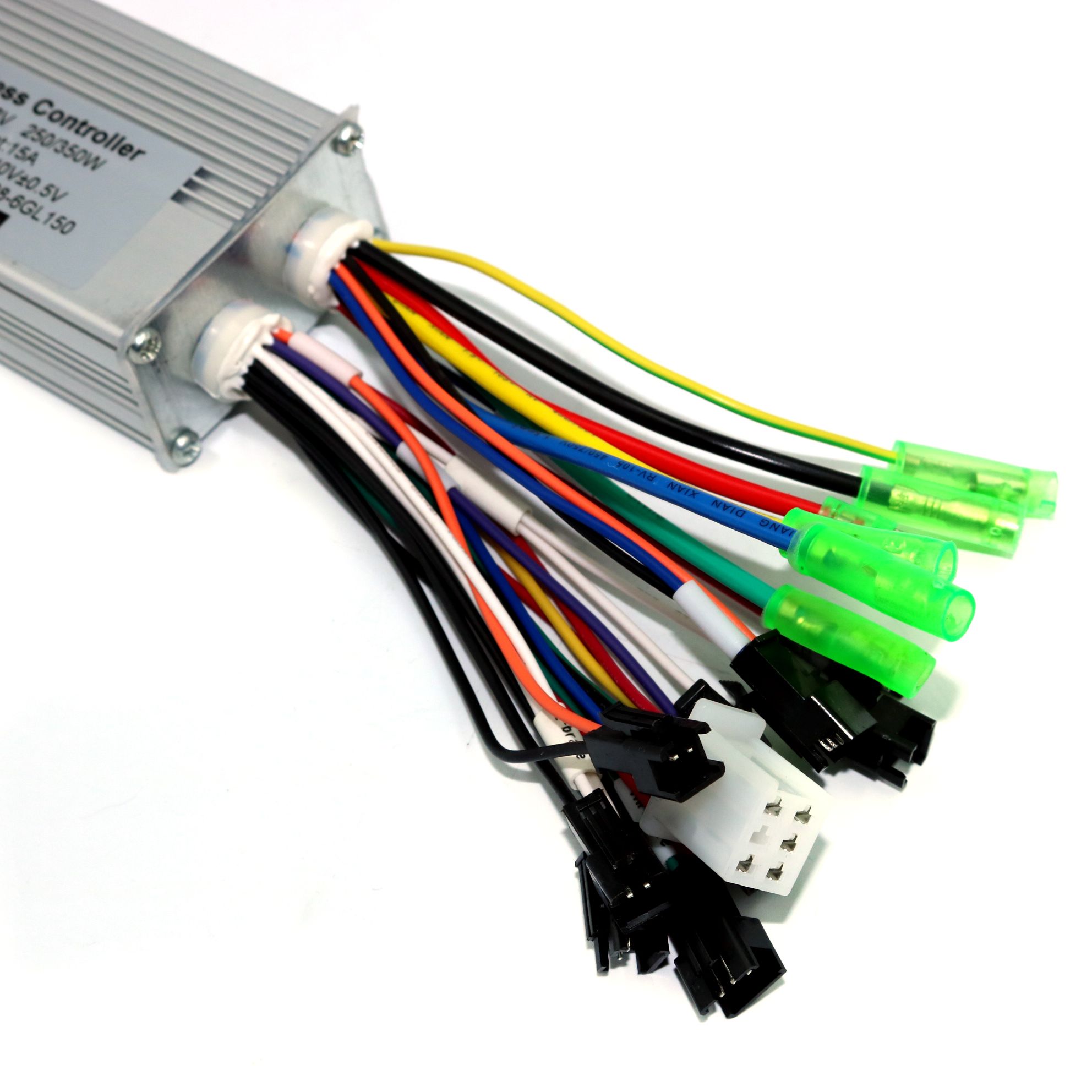 36v 48v 250w 15a bldc motor controller e-bike børsteløs speed driver dual mode sensor/sensorless controller