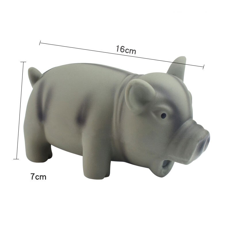 Pets Dog Toys Screaming Chicken Squeeze Sound Toy Rubber Pig Duck Squeaky Chew Bite Resistant Toy Puppy Training Interactive: 7