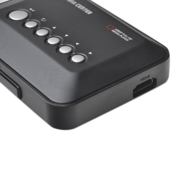Reproductor multimedia USB 3,0 1080P HD para TV, reproductor HDD SATA de 2,5 pulgadas, compatible con 1TB, función selecta de reproducción de tiempo con enchufe europeo