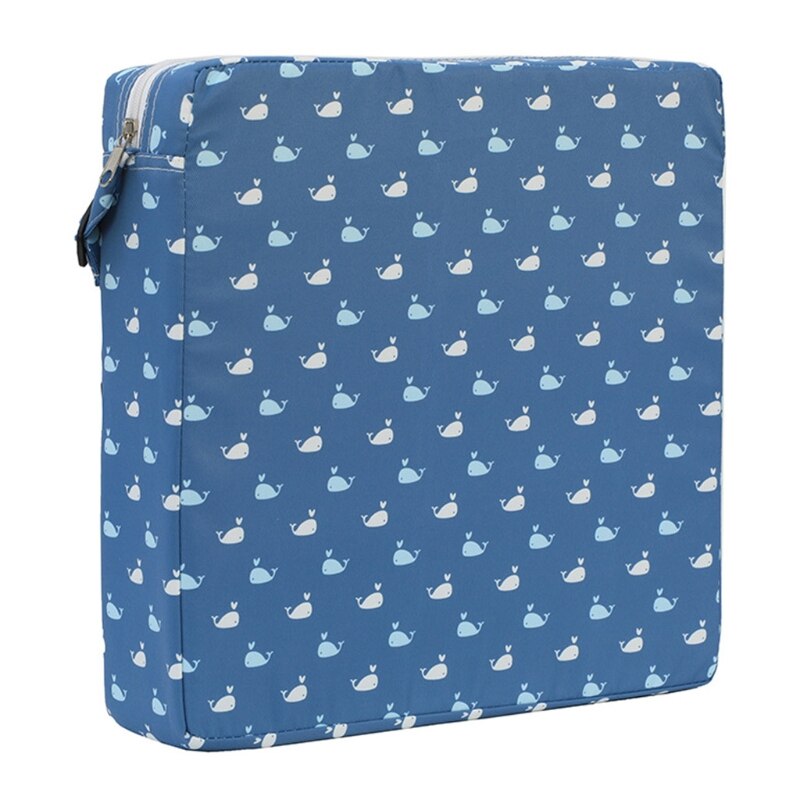 Vierkante stoelverhoger eetkamerstoel wasbaar dik kussen voor kinderen baby dxad: 5-1