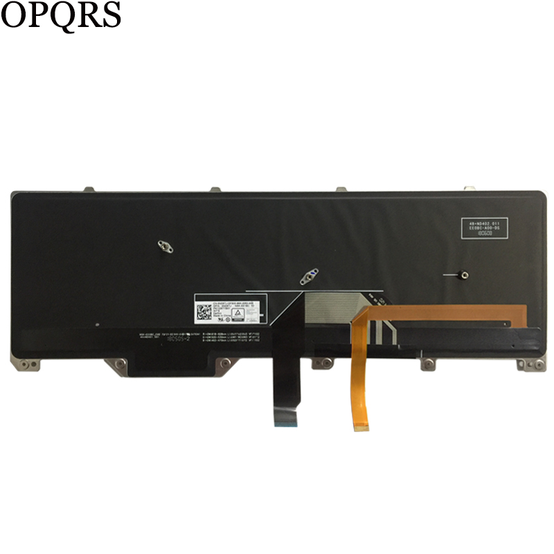 für Dell Alienware M17 17 R4 R5 uns/Spanisch/Französische Laptop-Tastatur mit Hintergrundbeleuchtung 0ND5TJ PK1326T1B01