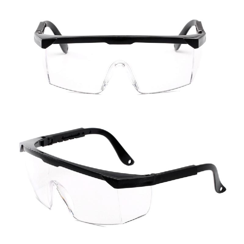 Mannen Mode Veiligheid Glazen Goggles Transparante Bril Eye Beschermende Anti-Wind Zand Fog Shock Stof Slip Apparatuur