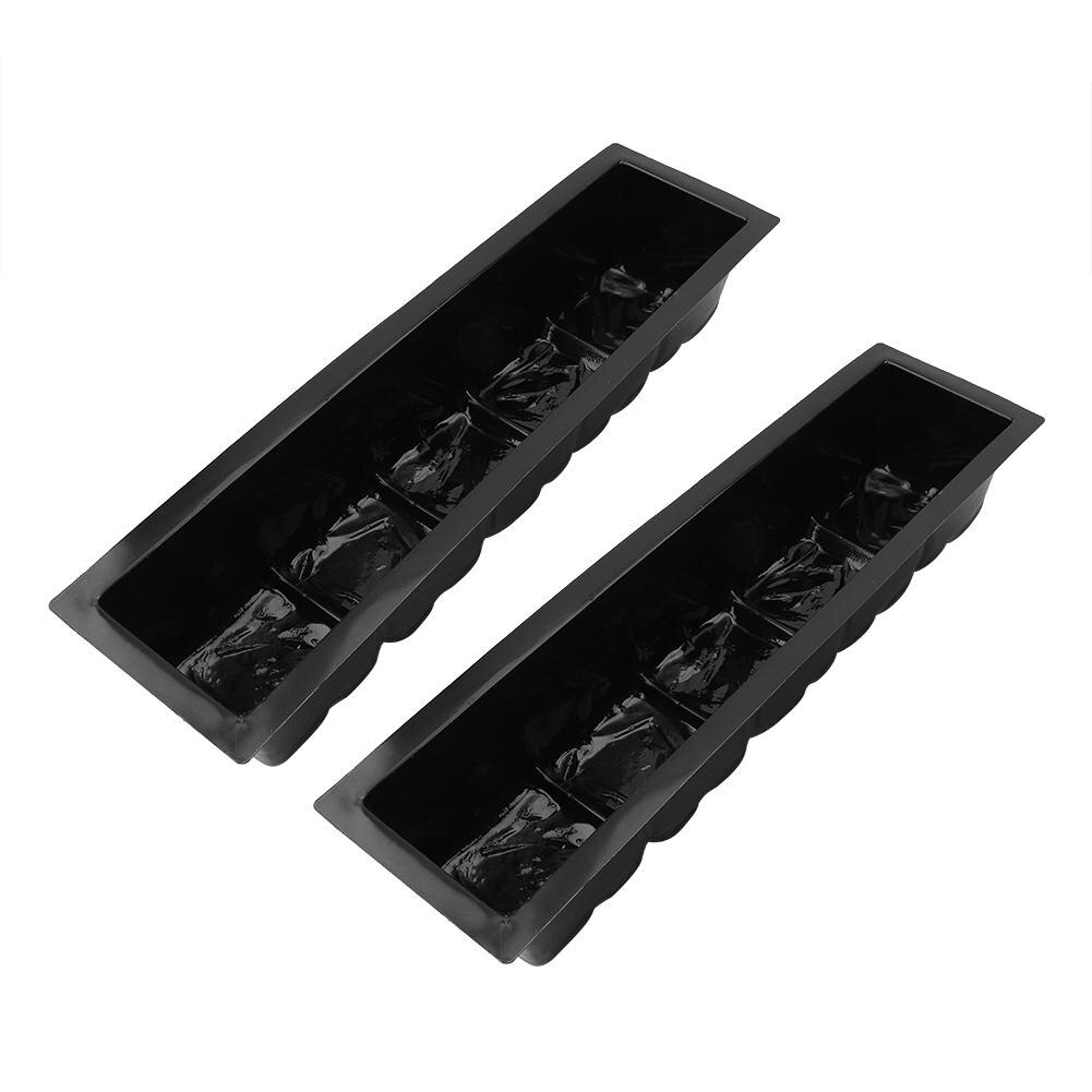 2pcs Paving Mold with Pattern DIY Plastic Paving Stone Molds Path Maker Concrete Mold Plastic Stepping Stone Mold