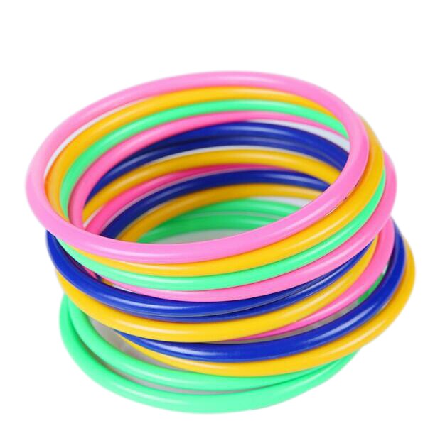 1/5/10 Pcs Kinderen Outdoor Fun & Speelgoed Sport Springen Ring Vreugde Beentje Gooien Spel Ouder-kind kind Interactie Speelgoed Wyq