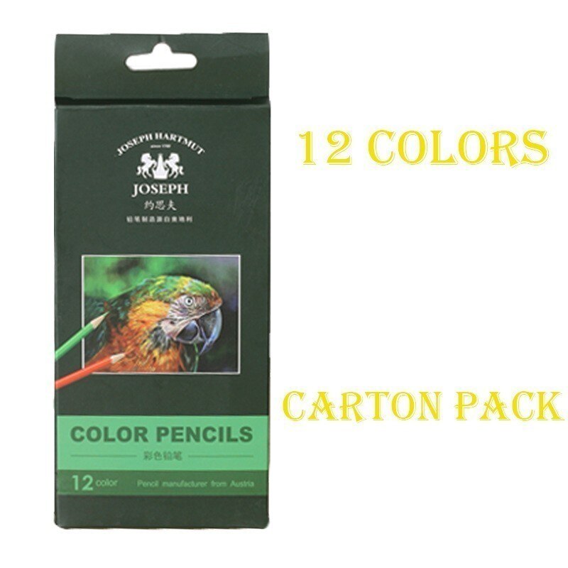 48/72 Colors Wood Colored Pencils Lapis De Cor Artist Painting Oil Color Pencil for School Office Artist Painting Sketch Supply: 12 Colors
