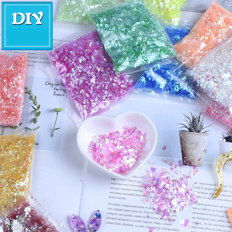 Shiny DIY Slime Additives Soft Slime Beads Glitter Slime Supplies Slime Materials Clay Charms Accessories Toys for Kids