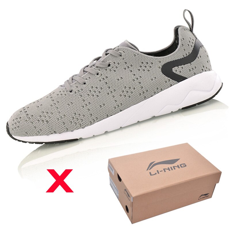 Li-ning herr ljung fritid waling skor mono garn bärbart foder li ning sportskor andas sneakers agcm 055 yxb 076: Ingen box agcm 055-3h / 11.5