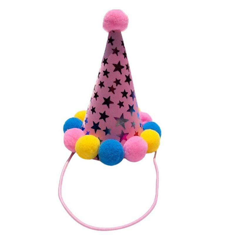 Sombrero de cumpleaños de perro y gato Kawaii, bufanda triangular, corona de lentejuelas, disfraz de de cumpleaños de mascotas, de Navidad Gorro, gatos: A2