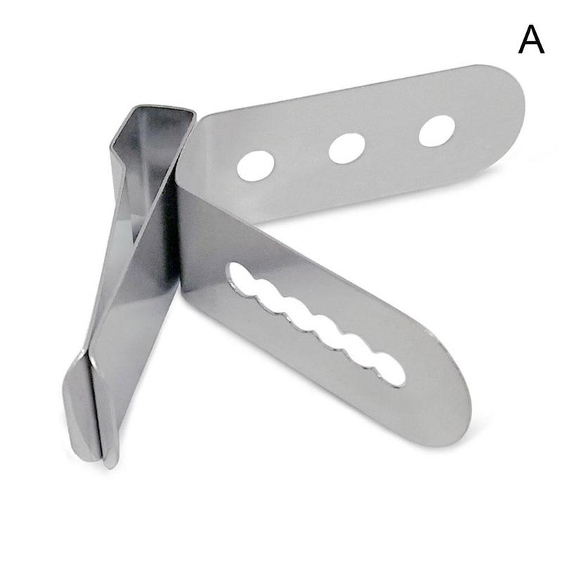 Thermometer Clip 304 Food-grade Steel Barbecue Rack Coffee Cup Clip Pot Clip Multiple Styles: A