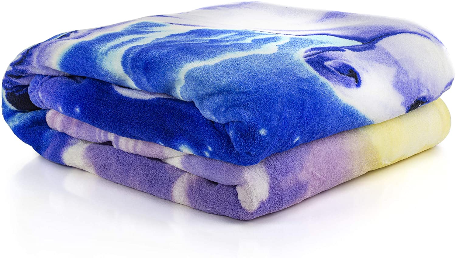 Unicorn Super Soft Plush Fleece Throw Blanket Throw Blanket Fluffy
