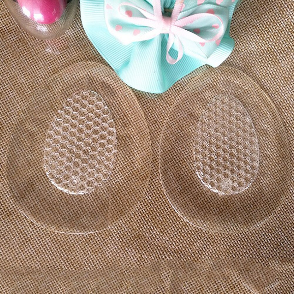 Transparante Siliconen Gel Hiel Kussen Protector Inlegzolen Voor Hoge Hakken Vrouwen Clear Anti-Slip Voet Voeten Zorg voegt Pad