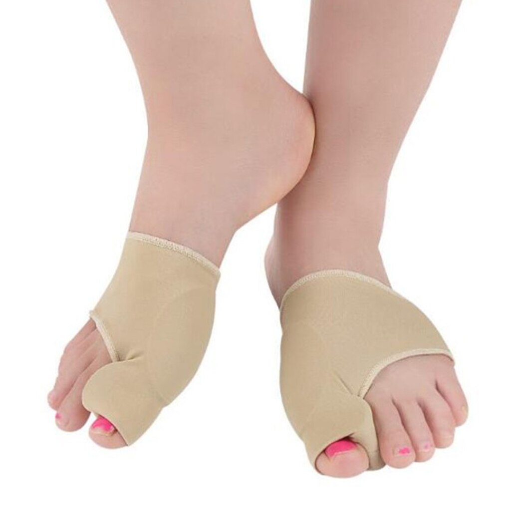 2pc Bunion Hallux Valgus Pain Relief Big Toe Straightener Corrector Sleeves