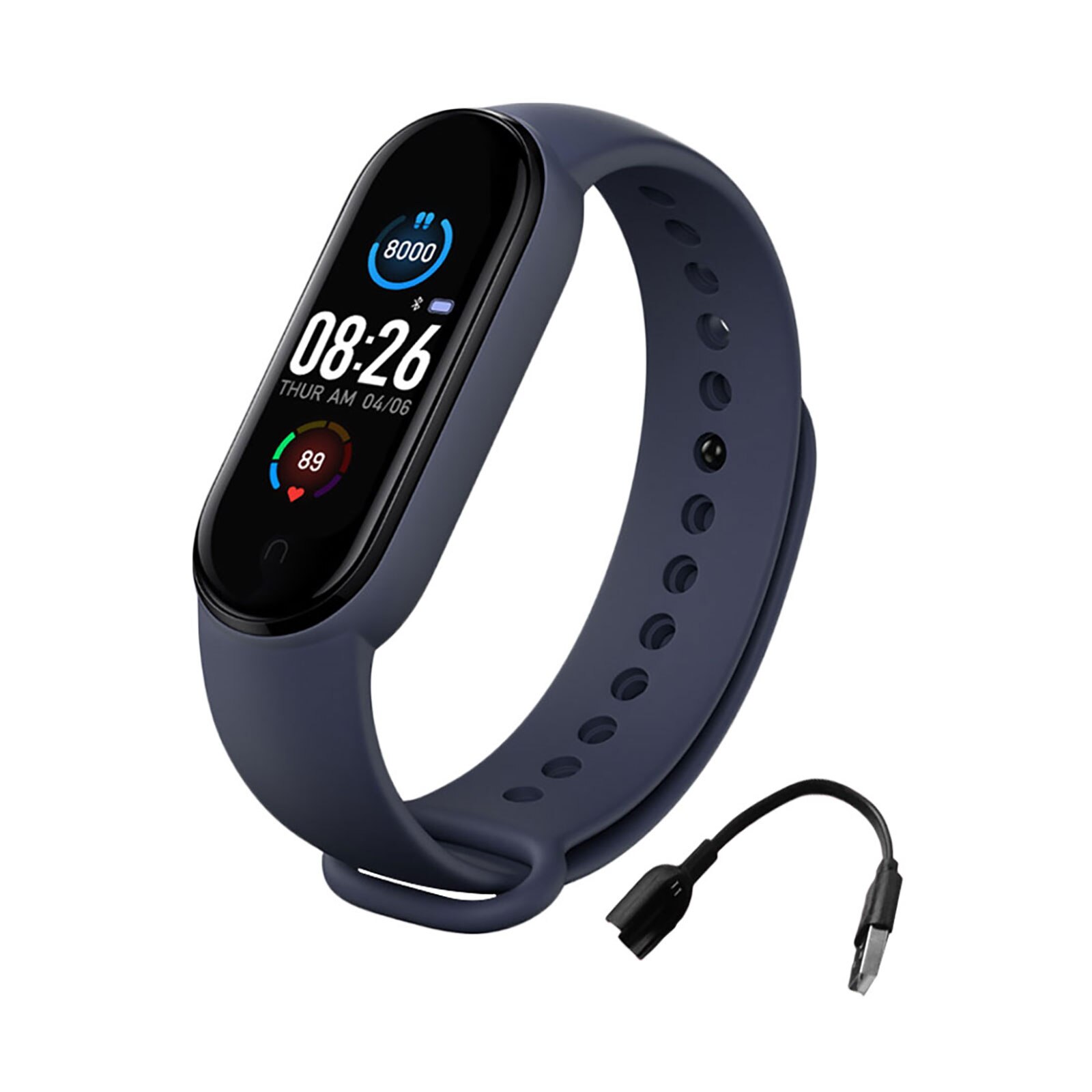 Newst Android Clever Armbinde für männer und frauen Smartwatch IOS Fitness Armbinde Armbinde damen Sport Armbinde Fitness: blau set1