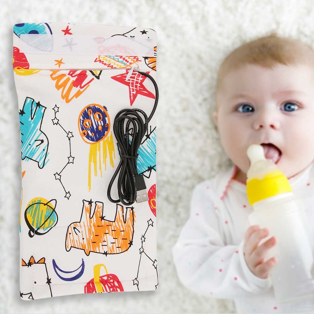 Usb-babyflessenwarmer, melkbekerverwarmer, babyvoedingsfleszak, opberghoes, isolatie, thermostaatzakken, raket