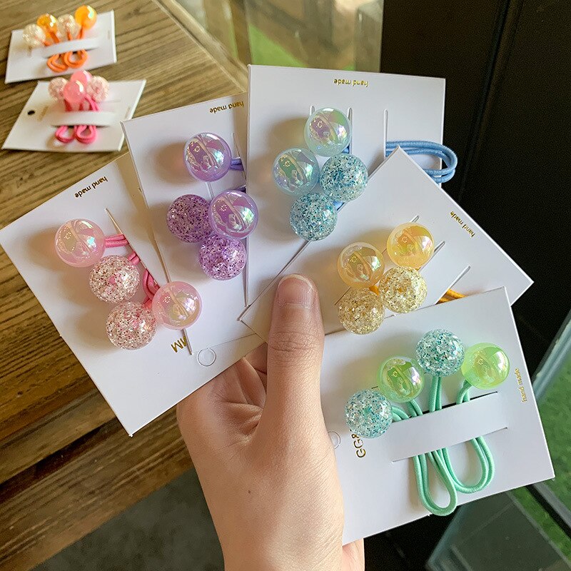 FRCOLOR 2 Fasce Per Capelli Elastiche A Forma Di Stella Marina E Conchiglia, Con Perle E Pizzo, Regolabili, Per Donne E Ragazze