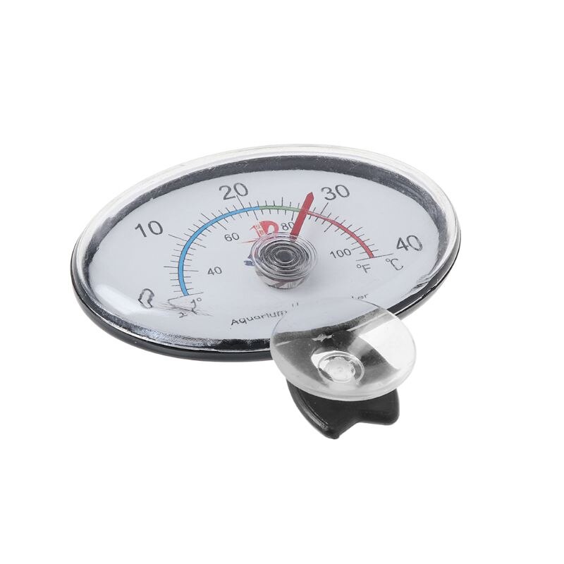 Akvarie termometer pointer akvarium temperatur skive nedsænkelig sugekop